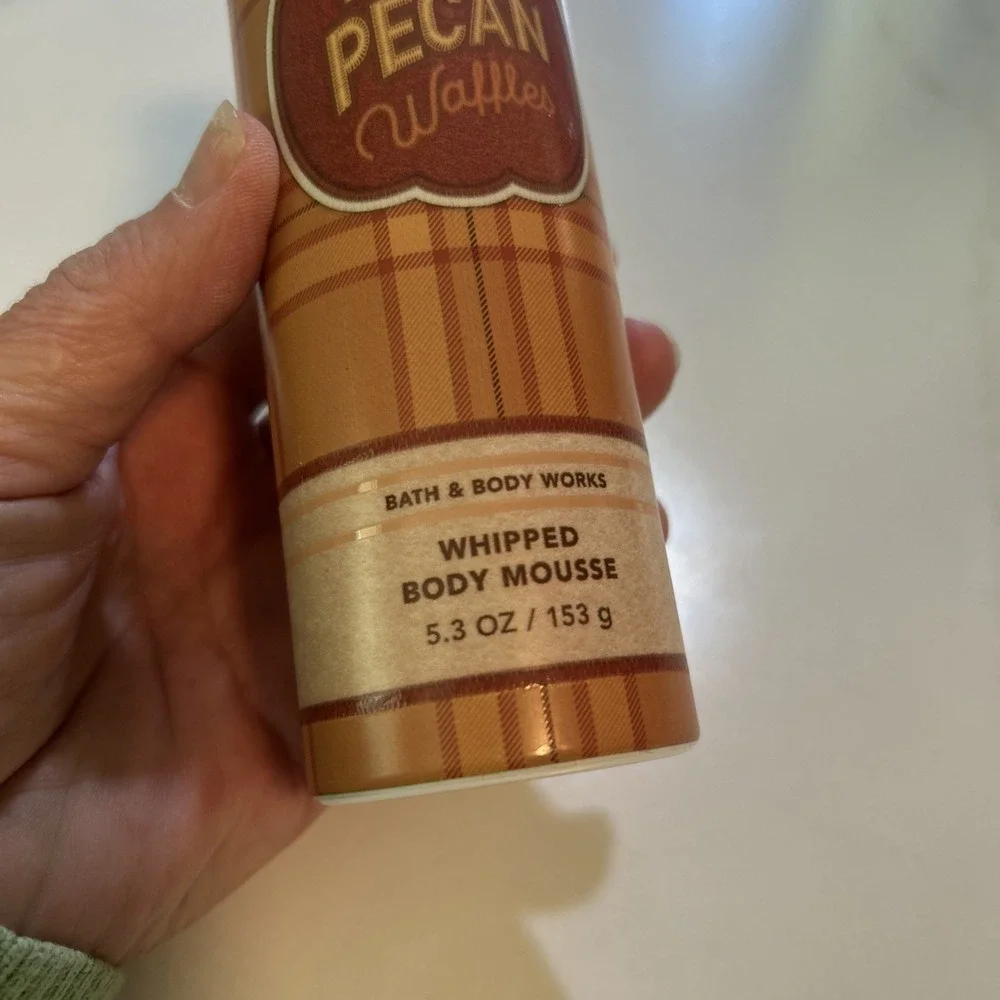 Bath & Body Works Pumpkin Pecan Waffle Whipped Body Mousse 5.3 Oz